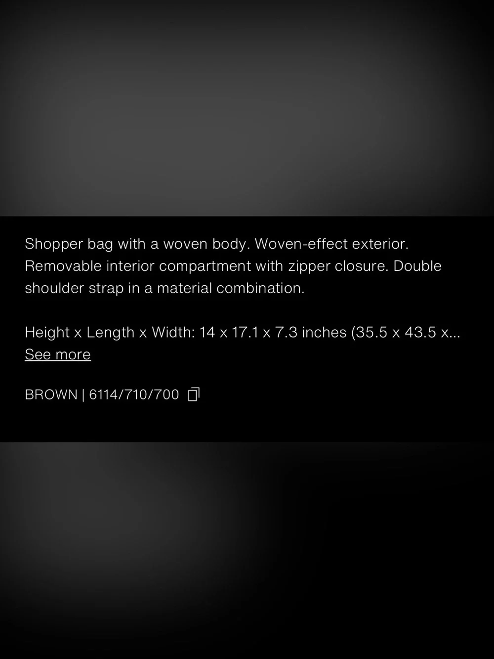 ZARA Woven Bag NWT - Picture 7 of 7
